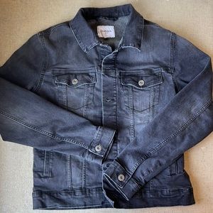 Faded black Jean jacket. Size M. Worn once.